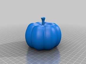 la citrouille d'halloween décor fête 3d print model - Mito3D