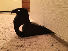 bird doorstop household 3d print model - Mito3D