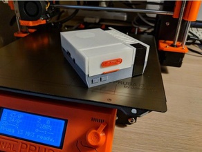screwless nes pi 3 case fan video games retropie 3d print model - Mito3D