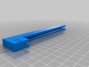 fridge shelf support tag re r frig rateur miele replacement parts 3d print model - Mito3D
