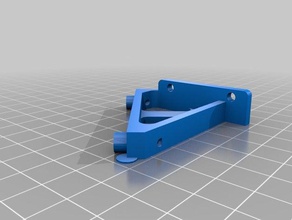 azsmz lcd bracket kossel mini 3d printers kossel-mini 3d print model - Mito3D