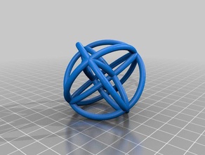 hypersphere physics & astronomy 3d print model - Mito3D