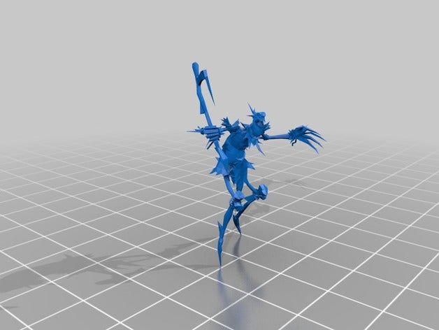 fiddlesticks modelli league lega leggende in miniatura modello 3D print model - Mito3D