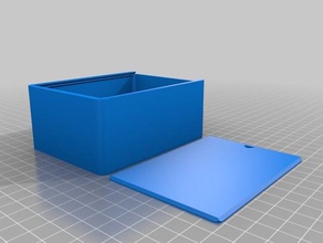 a caixa recipientes personalizado 3d print model - Mito3D