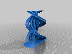 my customized twisty text geert signs & logos 3d print model - Mito3D