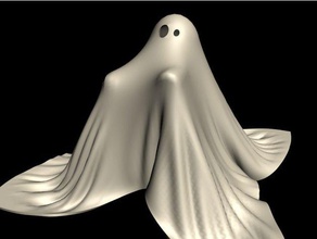 fantasma modelos gnamp o dia das bruxas 3d print model - Mito3D