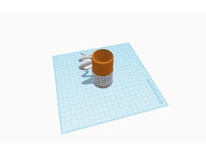 sarmal kulplu bagunça A impressão 3d 3d print model - Mito3D