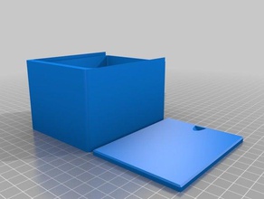 a caixa recipientes personalizado 3d print model - Mito3D
