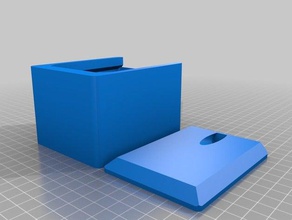 box5 recipientes personalizado 3d print model - Mito3D