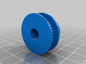 gt2 pulley 36 teeth hobby tooth 36t 6mm 3d print model - Mito3D