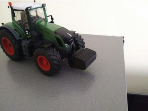 frontal ballast siku 1 32 tractor r c vehicles 3d print model - Mito3D