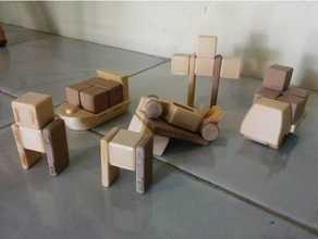 cargo puzzles 3d print model - Mito3D