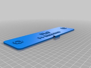 flo bureau de personnalisé 3d print model - Mito3D