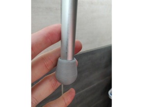stopper household cork corkscrew customizable customizer cylinder terminal tube 3d print model - Mito3D