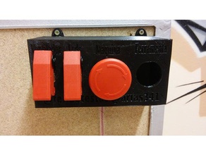 caja de controles, principalmente A impressão 3d 3d print model - Mito3D