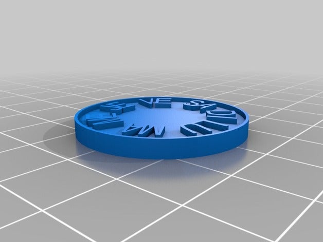 boîte à pilules fr jours v10 pièces et badges personnalisé 3D print model - Mito3D