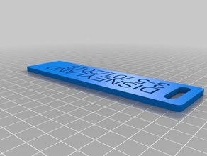 il mio personalizzato distintivo su misura 3d print model - Mito3D