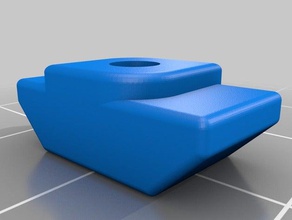 hammerkopf nutenstein 8 m4 m5 somun 3d yazıcı parçaları 3d print model - Mito3D