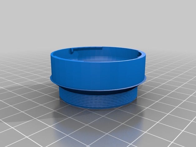 zwo asi 120 adaptateur objectif nikon physique et l'astronomie l'astrophotographie de la caméra lentille 3D print model - Mito3D