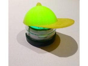 ozobot boné de baseball virado robótica 3d print model - Mito3D