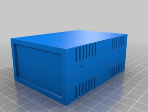metade do tamanho de experimentação caixa eletrônica personalizado 3d print model - Mito3D