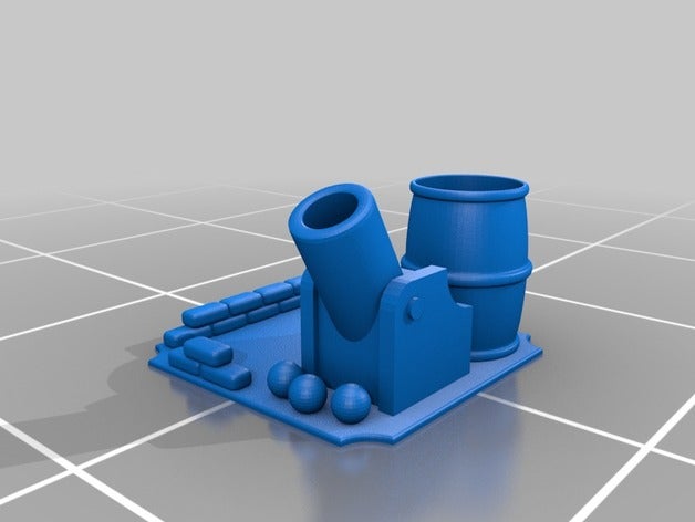 canon pen holder organization 3D print model - Mito3D