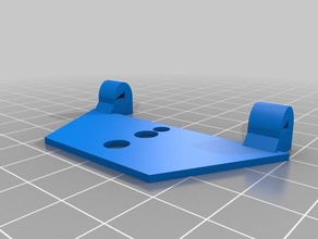 minimalistische bild wandhalter Dekor 3d print model - Mito3D