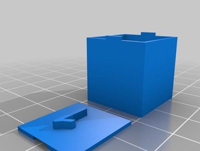 meu personalizada caixa de medicamentos recipientes personalizado 3d print model - Mito3D