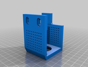 cr-10 z axis stepper & damper clamp alignment 3d printer parts creality z-axis 3d print model - Mito3D
