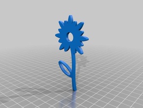 çiçek sanat çiçekler 3d print model - Mito3D