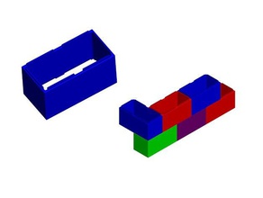 stackables construction toys blocks building stackable 3d print model - Mito3D