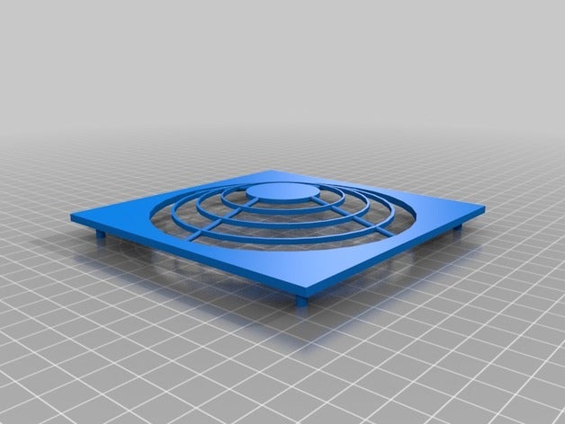 cooler tampa da ventoinha peças de substituição fan 3D print model - Mito3D
