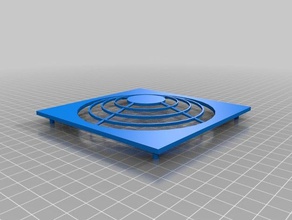 cooler tampa da ventoinha peças de substituição fan 3d print model - Mito3D