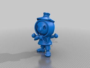 dorobo chess 3d print model - Mito3D