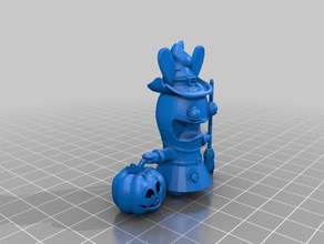 the lapins crétins sorcière jouets & accessoires de jeux bunny mario les la 3d print model - Mito3D