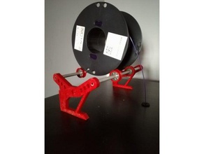 filament holder bearings v2 - 3d printing stand 3d print model - Mito3D
