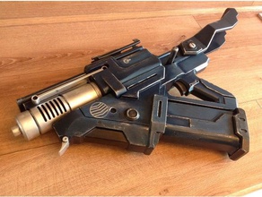 destino skyburners giuramento modelli blaster pistola di macchina 3d print model - Mito3D