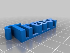 trevor Skulpturen kundengebundene 3d print model - Mito3D