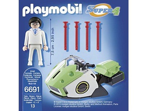 playmobil skyjet 6691 - rocket toy & game accessories replacement 3d print model - Mito3D