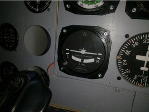 gire a la cordinator simulador de vuelo equipo Servo 9g arduino el panel servo 3d print model - Mito3D