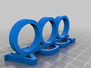 acci ring rings customized 3d print model - Mito3D