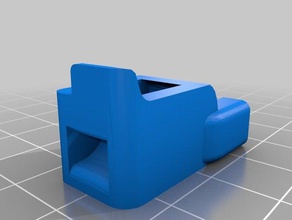 y carriage belt bracket tevo tarantula 3d printing bed 3d print model - Mito3D