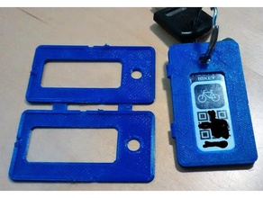 bikey keeper keychains 3d print model - Mito3D
