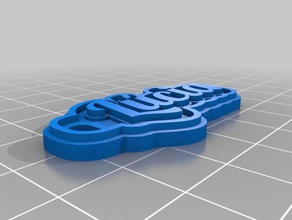 l cia keychains customized 3d print model - Mito3D