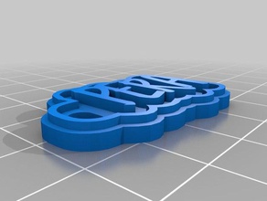 pera i portachiavi su misura 3d print model - Mito3D