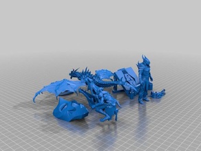 skyrim combination things 3d print model - Mito3D