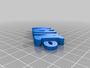 ivan i portachiavi su misura 3d print model - Mito3D