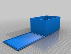 il mio 120 progetto del coperchio della scatola di viti l'elettronica su misura 3d print model - Mito3D