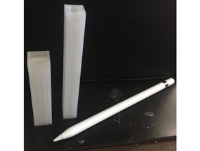 ipad pro pencil case holder 3d printing apple-pencil apple stand & 3d print model - Mito3D
