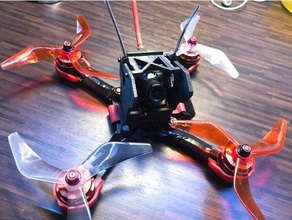 flypro xjaguar facelift r c veículos helicóptero drone quadro 3d print model - Mito3D